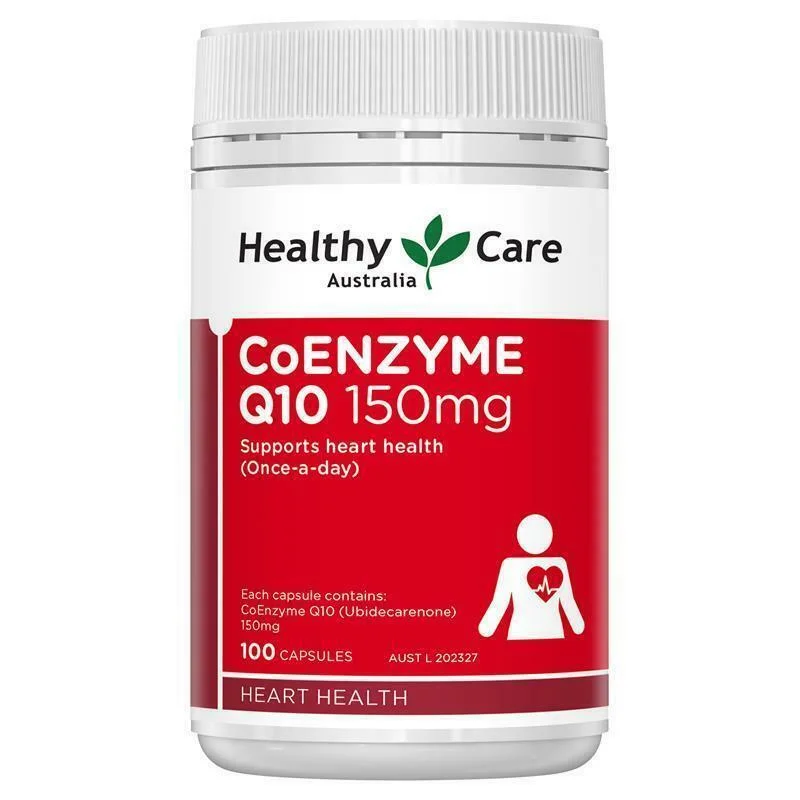 Healthy care 辅酶Q10 150mg 100粒胶囊 【保质期2028/07】